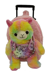 Sequin Alpaca PAL Around Backpack